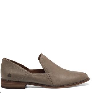 SOLD.  Lucky Brand Taupe Leather Loafers